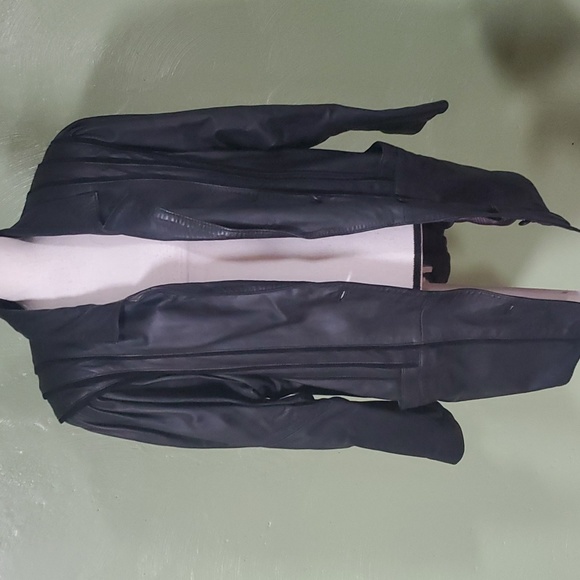 Vintage lamb leather 80s style jacket - Picture 1 of 12